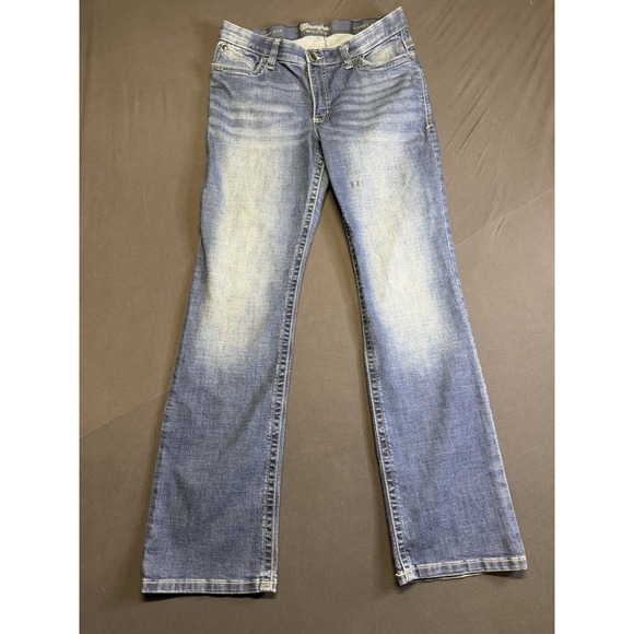 Wrangler Denim - Wrangler Women's Ultimate Riding Jean Willow Mid-Rise Boot Cut Jeans Size 13/34
